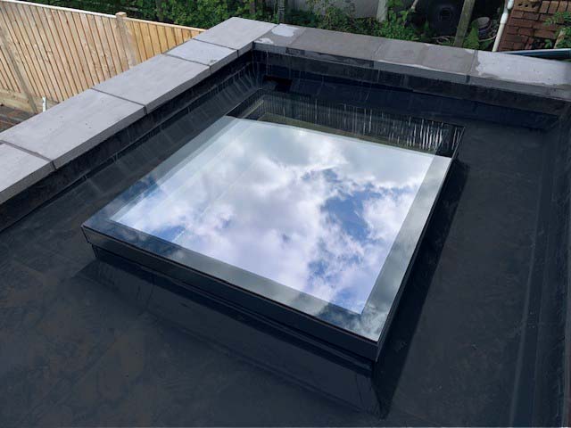 flat skylights