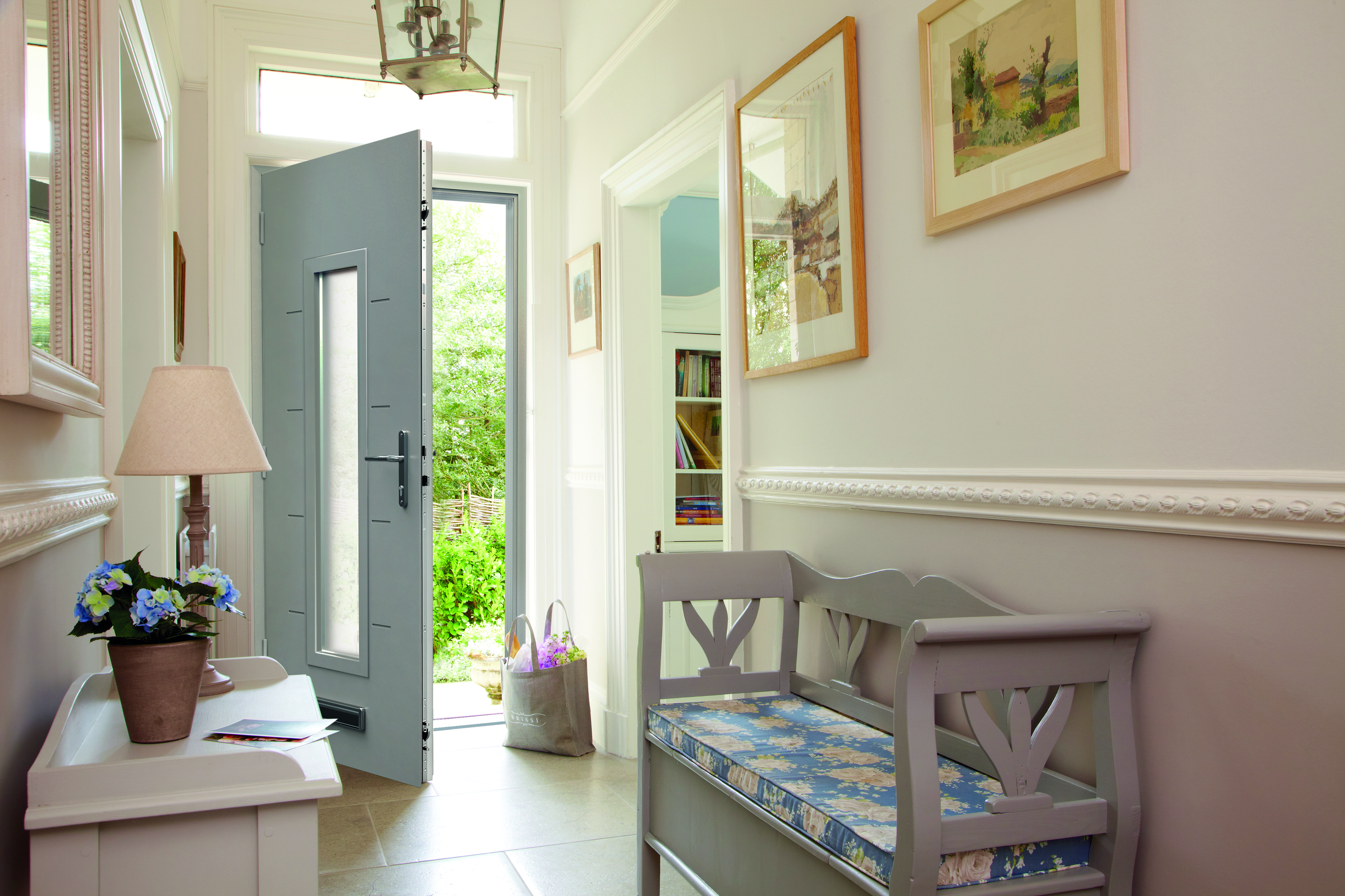 Smart signature aluminium front door