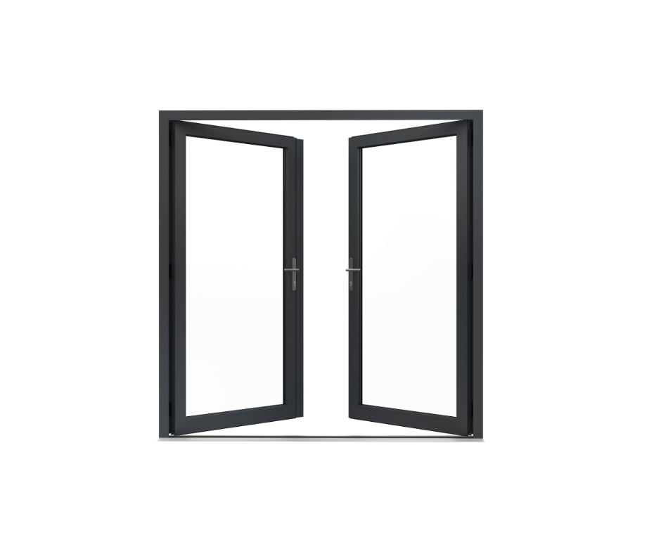 Alitherm 400 Aluminium Back Doors