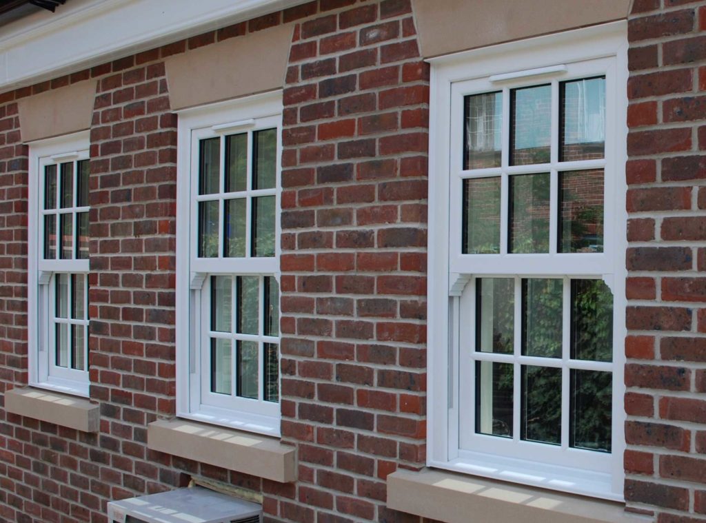 uPVC sliding sash window prices commercial