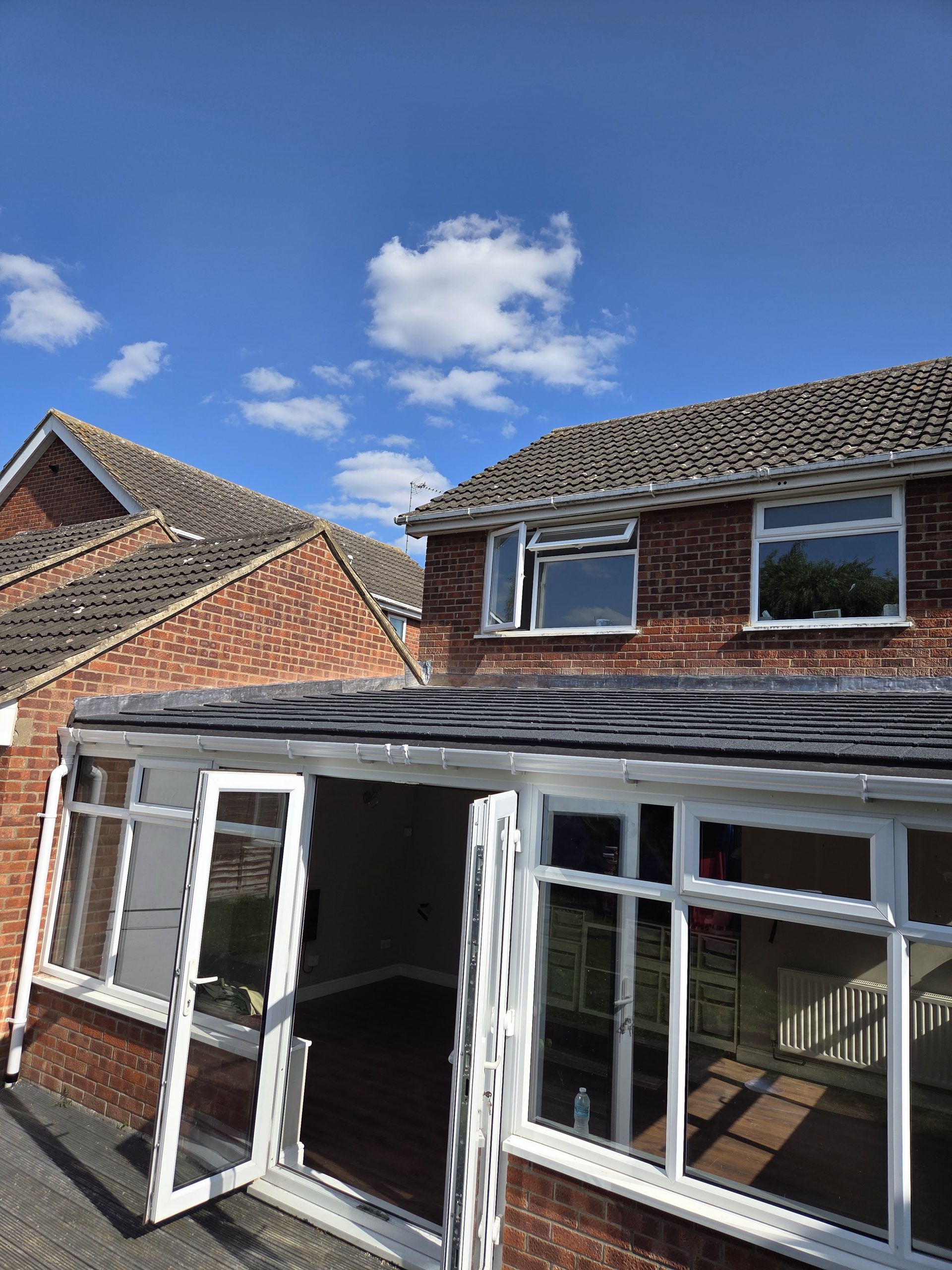 trade supply of a guardian conservatory warm roof replacement