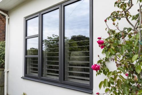 Aluminium Alitherm Window with transoms