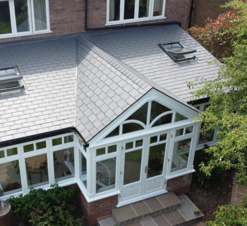 guardian conservatory warm roof installation